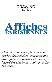 Drawing Hôtel - Affiches Parisiennes
