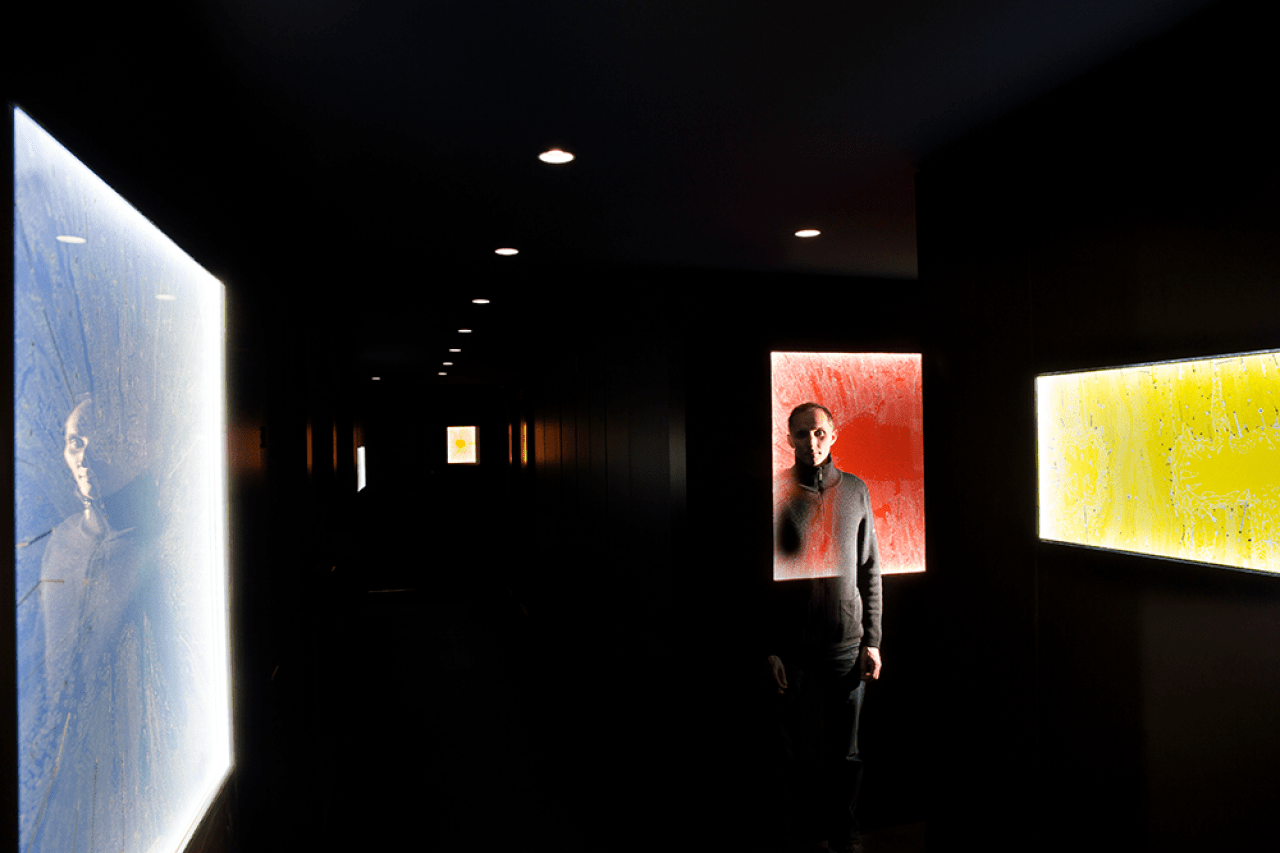 Drawing Hotel - Couloir