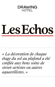 Drawing Hôtel - Les Echos